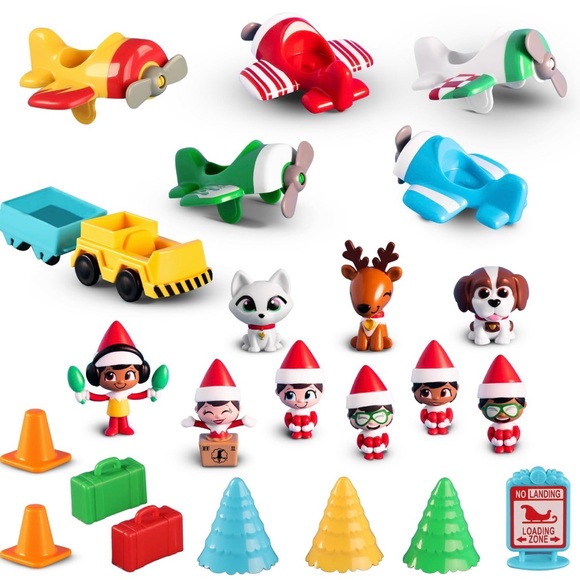 The Elf on the Shelf Festive Flyers Advent Calendar Elf Pets NWT NIB - Picture 3 of 6